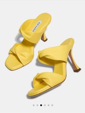 Aquazzura Twist 97 sandals, italian leather